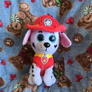 Paw Patrol Beanie Boos Marshall Plush
